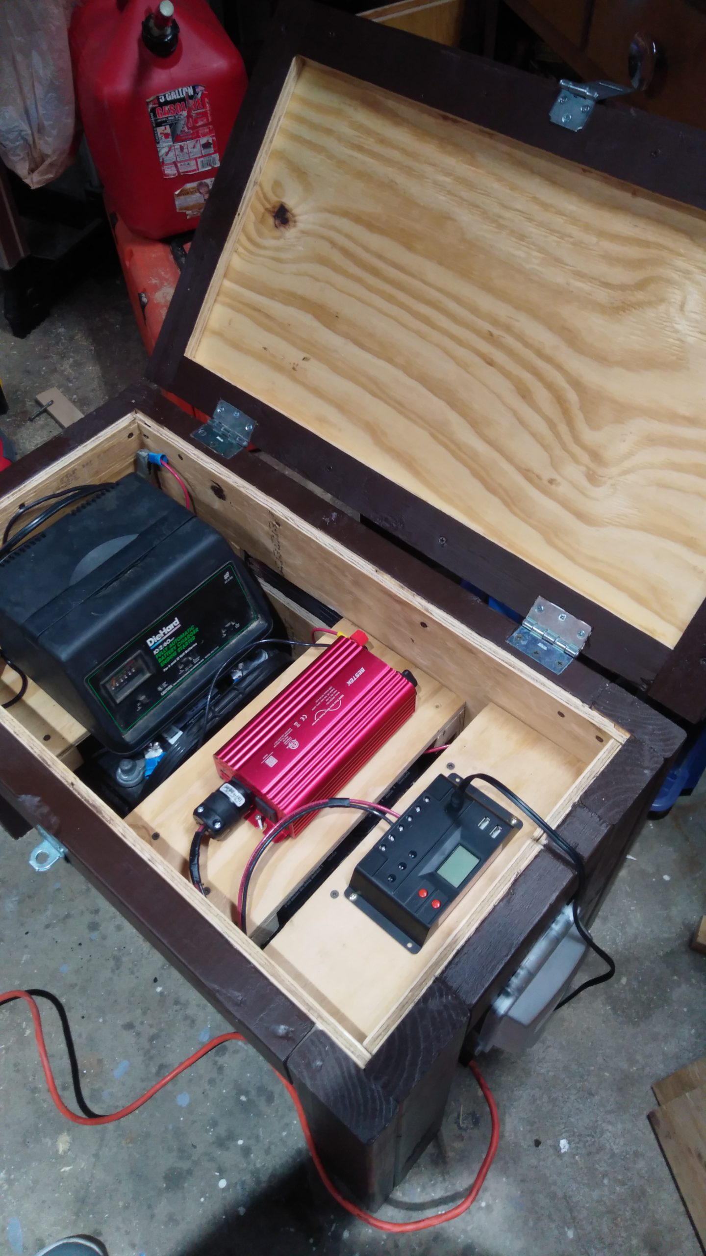 Solar Charged Inverter Box